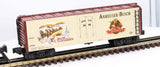 K-Line K452-5609 Anheuser -Busch Heritage Collection Classic Woodsided Reefer O SCALE Like New Damaged Box