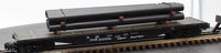 Atlas 9331-1 52.5ft. flat car with pipe load O SCALE Like New