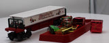 Lionel 6-29809 Christmas Dump Car with Presents O SCALE Used Excellent red dump bin