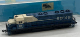 Atlas 2142 GM Demonstrator SD-45 Locomotive N SCALE Used Excellent Damaged Box