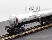 K-Line K6341-5602 Anheuser-Busch Corn syrup aluminum tank car O SCALE Like New