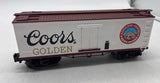 MTH Railking 30-78044 Coors Beer Golden 19th century reefer car O SCALE Like New