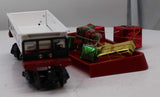 Lionel 6-29809 Christmas Dump Car with Presents O SCALE Used Excellent red dump bin