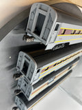 Lionel 6-19131, 6-19132, 6-19133, 6-19134 Lackawanna Passenger Cars (Set of 4) O Scale Used Excellent