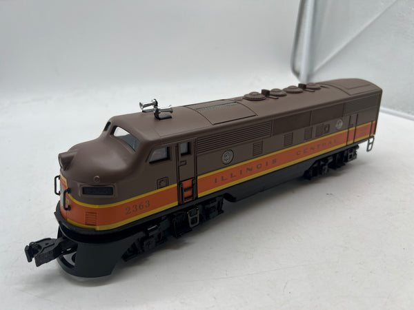 Lionel 6-38358 ILLINOIS CENTRAL F3  CONV PWR A #2363P Diesel Locomotive PWC O SCALE Like New No Box