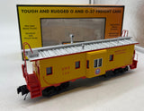 MTH Railking 30-77318 Union Railroad Bay Window Caboose O SCALE Like New