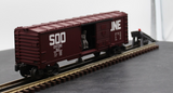 Lionel 6-9217 Soo Line Operating Boxcar O SCALE Used Excellent