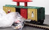 Lionel 6-26739 Santa and Snowman Boxcar O SCALE Like New