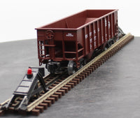 Weaver 707067 Pennsylvania Railroad 2 Bay Ribbed Coal Hopper Car Like New
