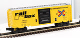MTH Premier 20-9305 Railbox 40' Box Car #15000 O SCALE Like New
