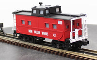 MTH 30-4159C RAILKING Mon Valley Works Steel Caboose O SCALE Like New