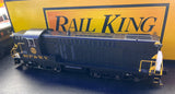 MTH Railking 30-20591-1 Pittsburgh & West Virginia AS-616 Diesel Engine #40 Proto-Sound 3.0 O SCALE Used Excellent