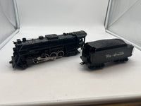 Lionel 6-38624 2-8-4 #8624 Rio Grande Berkshire Jr locomotive &  tender  O SCALE Used Excellent Damaged Box as is