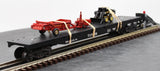 K-Line K717859 Bellville Pa Flat car with equipment O SCALE Like New