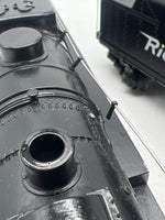 Lionel 6-38624 2-8-4 #8624 Rio Grande Berkshire Jr locomotive &  tender  O SCALE Used Excellent Damaged Box as is