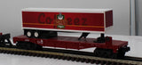MTH Railking 30-76297 Sheetz RailKing Flat Car w/40' Trailer O SCALE Used Excellent