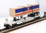 Lionel 6-16924 64240 Lionel Corp. Trailer on Flatcar O Scale Used
