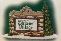 Department 56 799951 Welcome to Dickens' Village Sign Dickens' Village