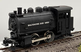 AHM 5013 0-4-0 Dockside Baltimore & Ohio HO Scale Like New Damaged Box