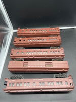 Lionel 6-19011, 6-19015, 6-19016, 6-19017, 6-19018 Lionel Lines Madison Passenger Car Set (Set of 5) O Scale Used