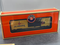 Lionel 6-29912 I LOVE ALABAMA BOXCAR O SCALE NEW