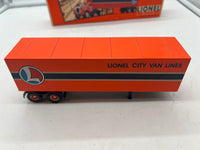CORGI 52302 LIONEL CITY VAN LINES SEMI TRAILER ONLY O SCALE Like New as is