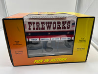 MTH Railking 30-9093 Fireworks Road Side Stand #Fireworks. O SCALE Used Excellent