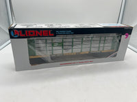 Lionel 6-16217 Burlington Northern auto carrier with screens Missing Back Door AS IS O SCALE Used