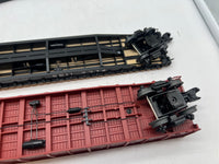Lionel 6-82661 Pittsburgh & Lake Erie PLE Scale PS-5 Gondola & PS-4 Flatcar Pair O SCALE Like New