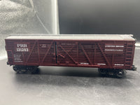 MTH Railking 30-7007B Pennsylvania Railroad PRR stock car "Livestock Service" 131253. O SCALE Used Excellent