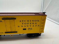 MTH Railking 30-4157A ATSF 19th Century Reefer O SCALE Used Excellent