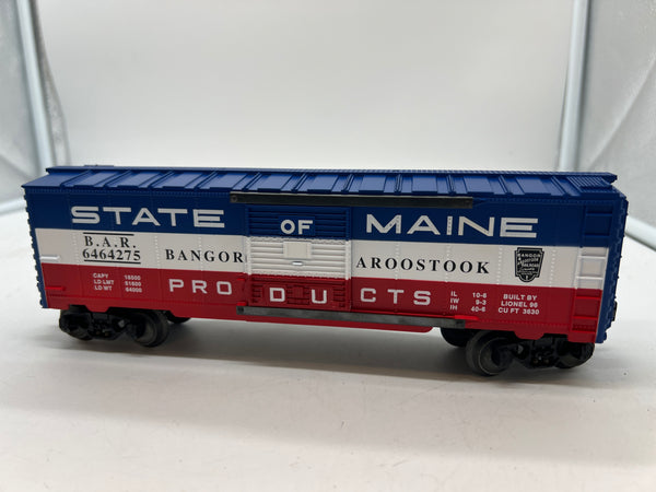 Lionel 6-19273 State of Maine boxcar 6464 series  O SCALE NEW