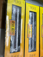 MTH 30-67691, 30-67692, 30-67693, 30-67694 MTHRRC MTH ELECTRIC TRAINS RailKing 60' Streamlined Passenger Car Set (Set of 4) O Scale NEW