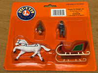 Lionel 1930230 PEOPLE ON SLEIGHS 4-PACK O SCALE WITH DIFFERENT FIGURES NEW