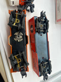 American Flyer Lionel Illinois Central Gulf IC 6-48001, 6-48701, 4-9712 GP-20 Diesel Locomotive, Caboose, & Boxcar S SCALE Like New