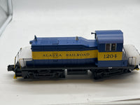 MTH Railking 30-20600-1 Alaska SW-1 Switcher Diesel Engine - Alaska #1204 With Proto-Sound 3.0. O SCALE Like New