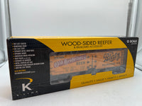K-Line k742-80364  BLATZ BEER Wood-Sided Reefer #24113 "Drink Old Heidelberg Beer"  O SCALE Like New