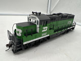 Walthers 931-101 EMD GP9M - Standard DC -- Burlington Northern #1709 (green, white) HO SCALE Like New