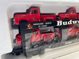 K-Line k694-5601 Anheuser Busch Auto Loader w/ 6 Die-Cast Pickup Trucks O SCALE NEW