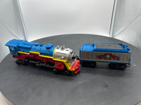 K-Line K1311-01 Ringling Bros Circus Steam Locomotive and Tender O SCALE Used Wrong Box