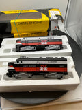Lionel KLINE 6-21213, 6-21541 New Haven AA Alco A Dummy #403 Diesel Locomotives (Set of 2) O Scale Like New