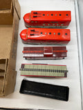 MARX 9500 SOUTHERN PACIFIC SP DIESEL TYPE TRAIN SET O SCALE Used Excellent Damaged Box As Is