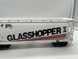 MTH Premier 20-97442 Glasshopper 3-Bay Cylindrical Hopper Car - Glasshopper II #MTHRRC. O SCALE NEW