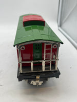 MTH Tinplate 10-2044 200 Series Std. Gauge Caboose - Red & Pea Green Standard gauge  NEW No Box