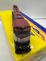 Athearn G6180 EMD Leasing 1 SD70M Burg, Silver, Gray Diesel Locomotive HO SCALE Used Excellent