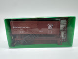 Bowser X31A PRR X31A ROUND ROOF BOX CAR SHADOW KEYSTONE  HO SCALE ROAD # 70058 UNASSEMBLED NEW