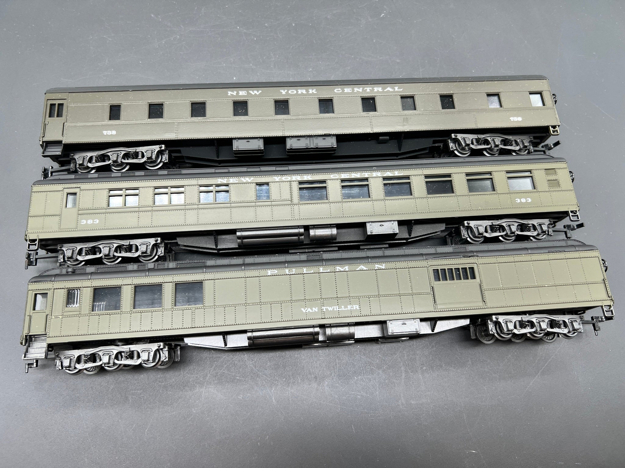 Williams National Pullman 60' store Heavyweight Passenger Car Illumianted, USED no BOX