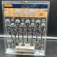 Lemax  64500 Set of 8 Lights (Christmas Wreaths)