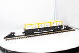 MTH Railking 30-72013 NFL - Pittsburgh Steelers Gondola Car w/Crates O SCALE NEW