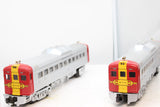 MTH 30-2145-1 SANTA FE RDC Budd Car Set RailKing O Scale NEW